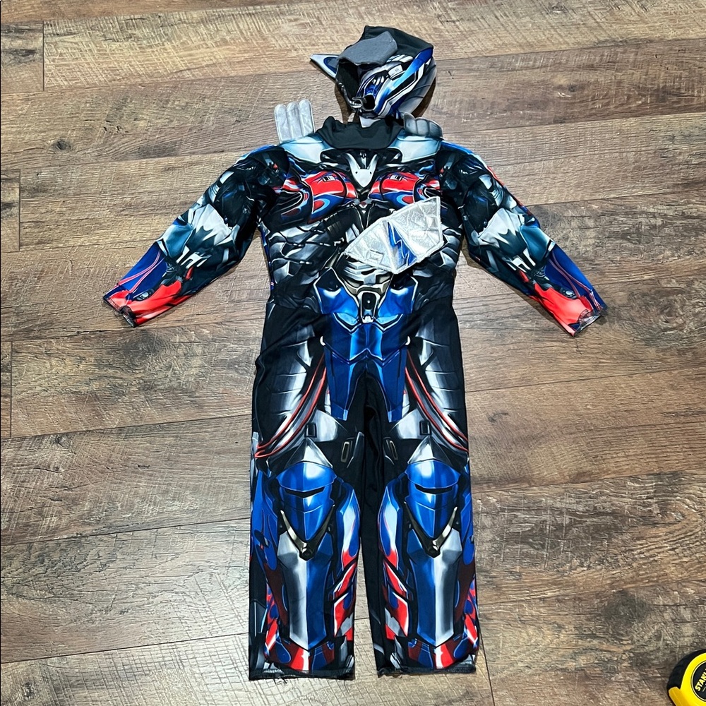 Kids Blue and Red Robot Costume